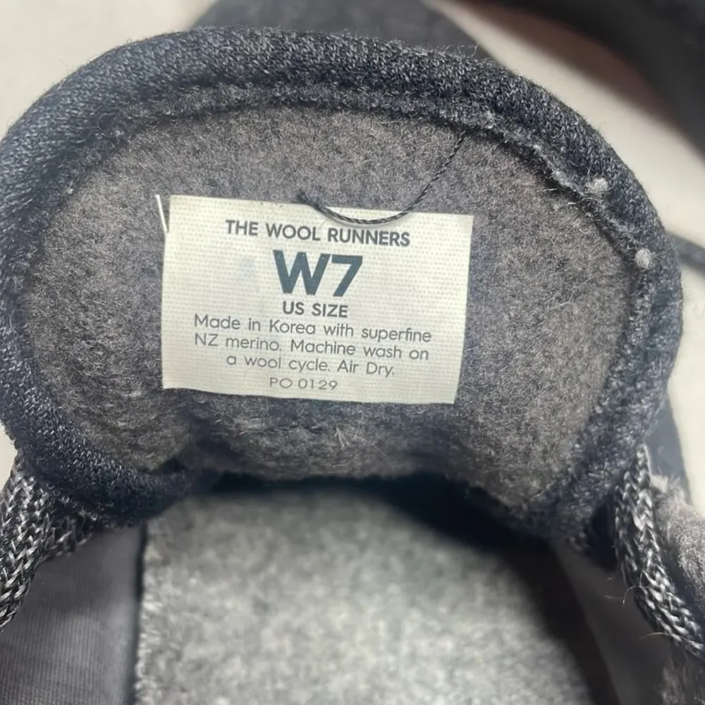 Allbirds Wool Runners Dark Grey Size 7